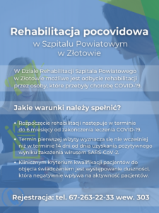 Informacje o rehabilitacji pocovidowej