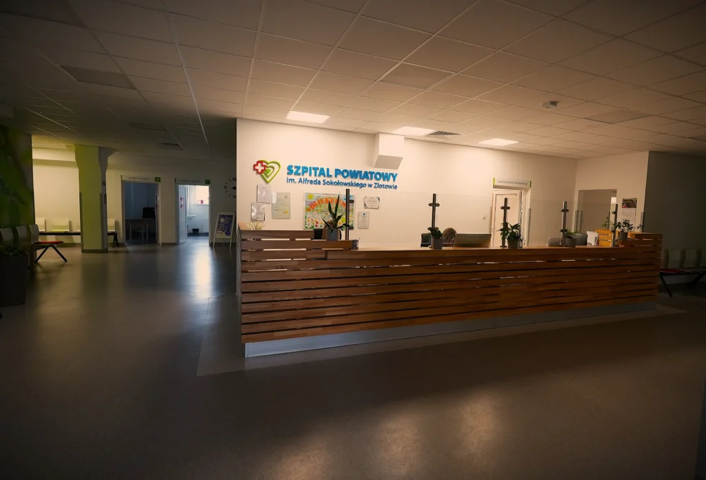 poradnie, recpecja, szpital